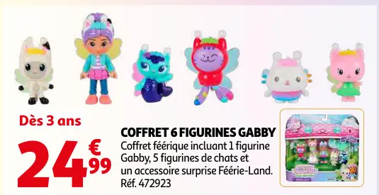 Offre: Coffret 6 Figurines Gabby