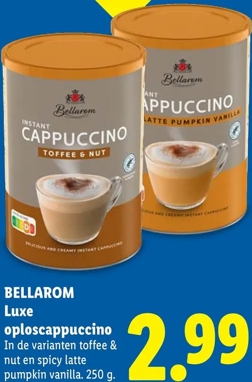 Aanbieding: Bellarom Luxe oploscappuccino