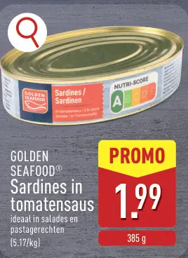 Promotie: Sardines in tomatensaus