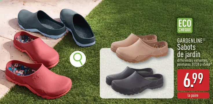 Offre: Sabots de jardin