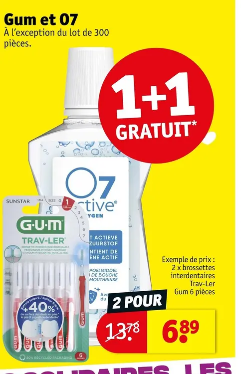 Offre: Gum et O7