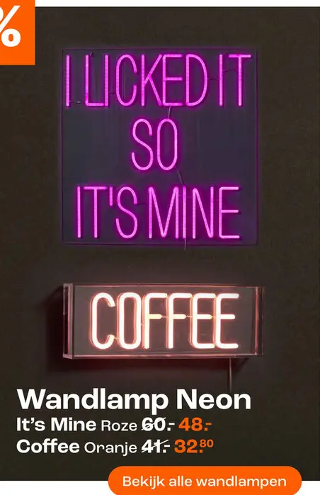 Aanbieding: Bekijk alle wandlampen