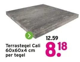 Aanbieding: Terrastegel Cali