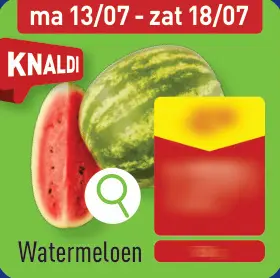 Promotie: Watermeloen