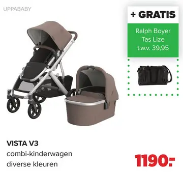 Aanbieding: Vista v3 combi-kinderwagen