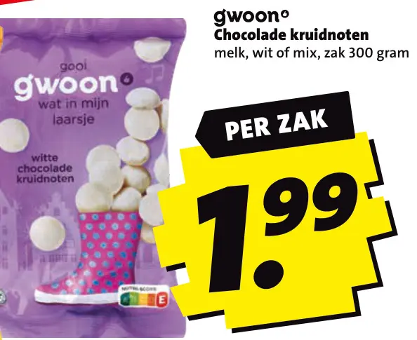 Aanbieding: Chocolade kruidnoten