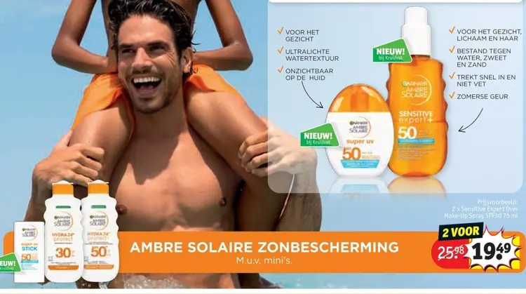 Promotie: Ambre solair zonbescherming