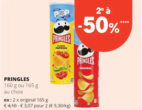 Offre: Pringles