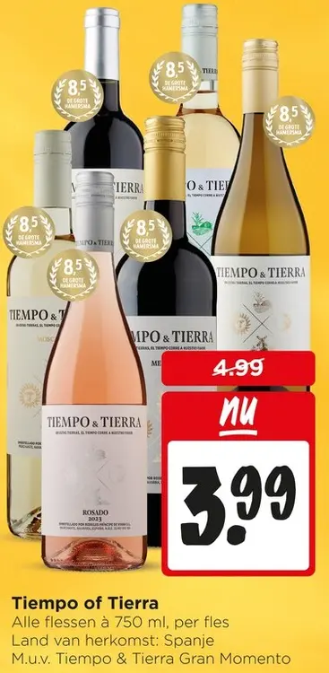 Aanbieding: Tiempo & Tierra Wijn