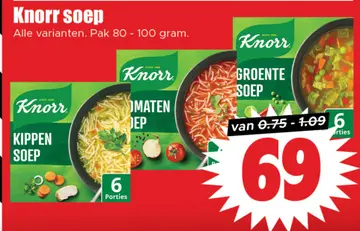 Aanbieding: Knorr soep