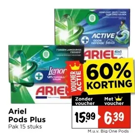 Aanbieding: Ariel Pods Plus