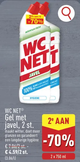 Promotie: WC NET® Gel met javel