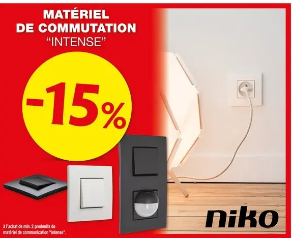Offre: Matériel de commutation "intense"