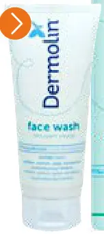 Offre: Dermolin face wash