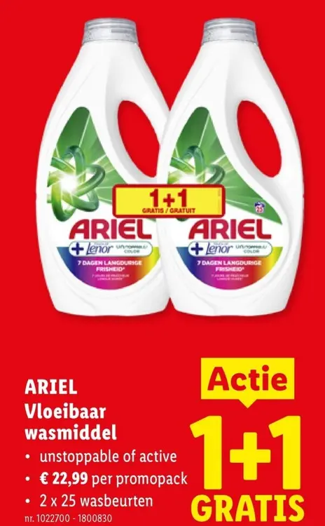 Promotie: Vloeibaar wasmiddel