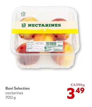 Aanbieding: Boni Selection nectarines