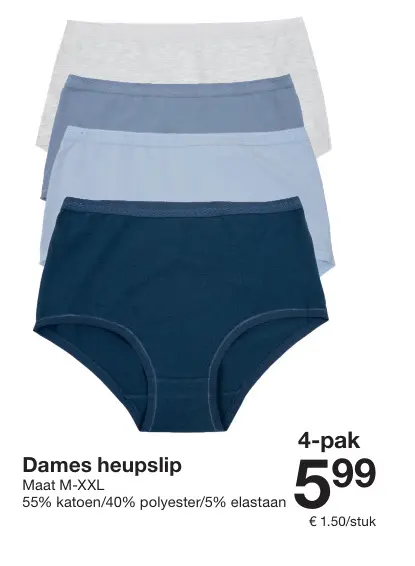 Promotie: Dames heupslip