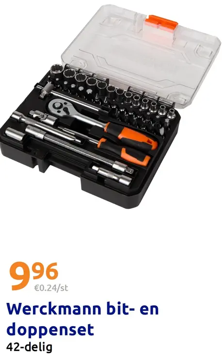 Promotie: bit- en doppenset