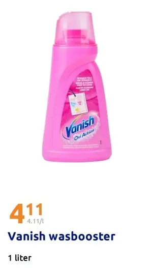 Aanbieding: Vanish wasbooster