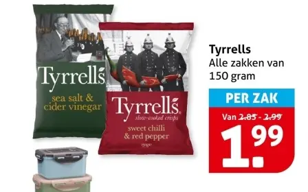 Aanbieding: Tyrrells chips