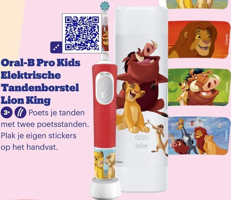 Aanbieding: Elektrische Tandenborstel Lion King