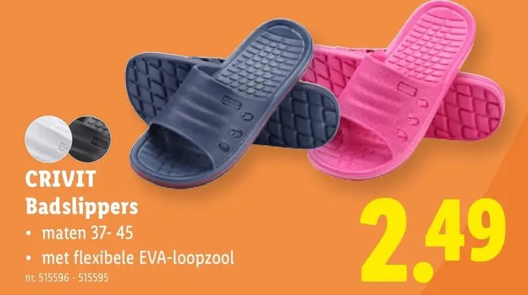 Promotie: Badslippers