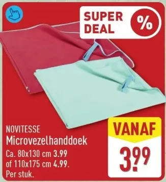 Aanbieding: Microvezelhanddoek
