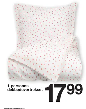 Aanbieding: 1-persoons dekbedovertrekset