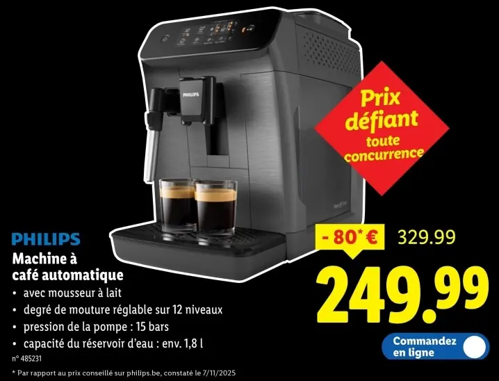 Offre: Machine à café automatique