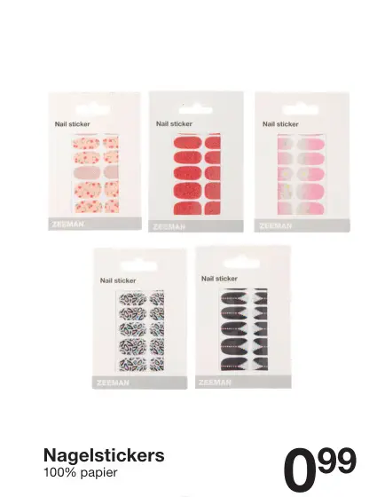 Promotie: Nagelstickers