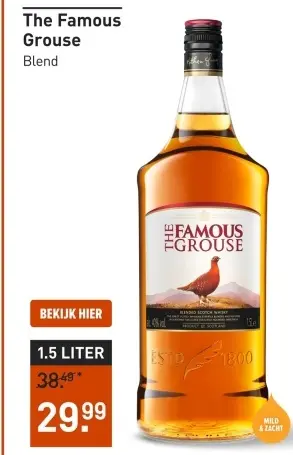 Aanbieding: The Famous Grouse