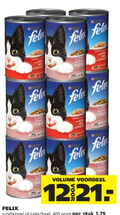 Aanbieding: Felix cat food