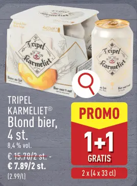 Aanbieding: TRIPEL KARMELIET® Blond bier