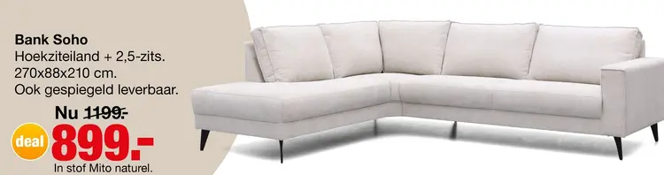 Aanbieding: Bank Soho