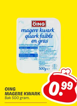 Aanbieding: Magere kwark