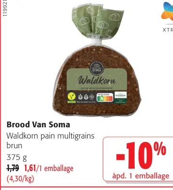 Offre: Pain multigrains brun