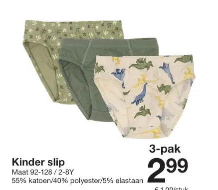 Promotie: Kinder slip