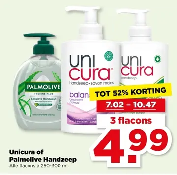 Aanbieding: Unicura of Palmolive Handzeep