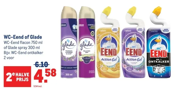 Aanbieding: WC-Eend of Glade