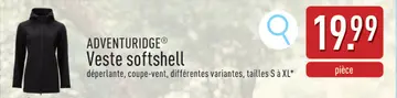 Offre: Veste softshell