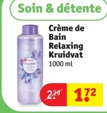 Offre: Crème de Bain Relaxing Kruidvat