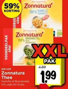 Aanbieding: Zonnatura Thee