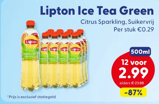 Aanbieding: Ice Tea Green Citrus Sparkling