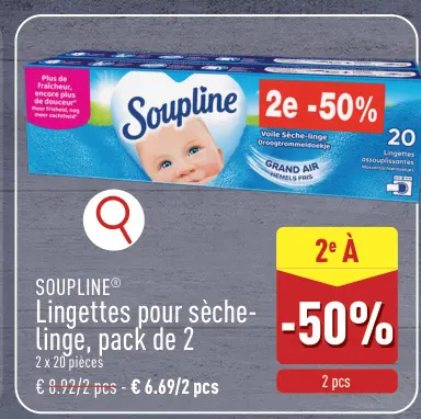 Offre: Lingettes pour sèche-linge