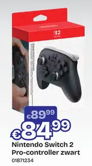 Promotie: Switch 2 Pro-Controller Zwart