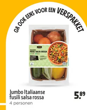 Aanbieding: Jumbo Italiaanse fusili salsa rossa