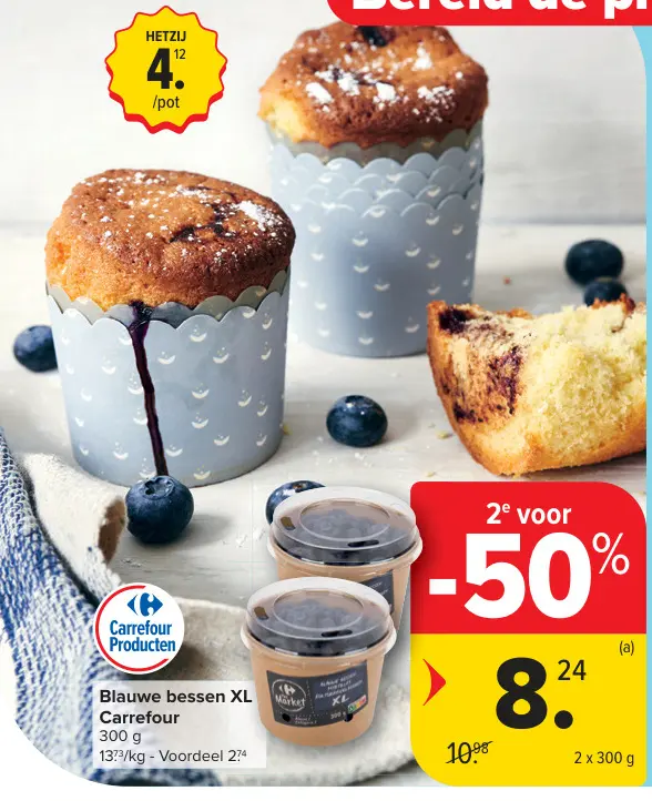 Promotie: Blauwe bessen XL