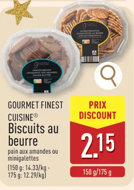 Offre: Biscuits au beurre