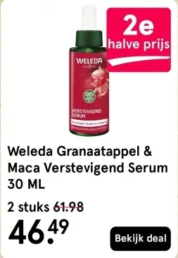 Aanbieding: Granaatappel & Maca Verstevigend Serum