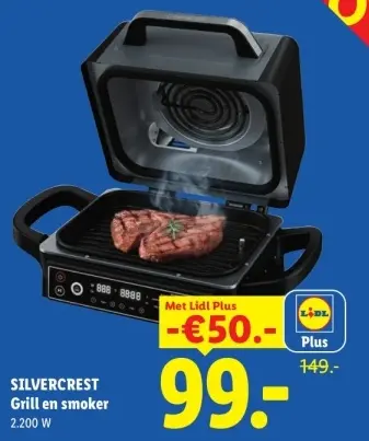 Aanbieding: Grill en smoker